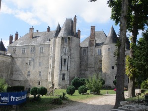 le château de Meung-sur-Loire, près d'Orléans